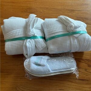 Spa Robes and Slippers